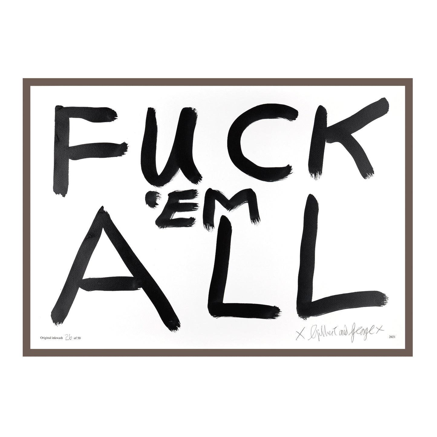 FUCK 'EM ALL