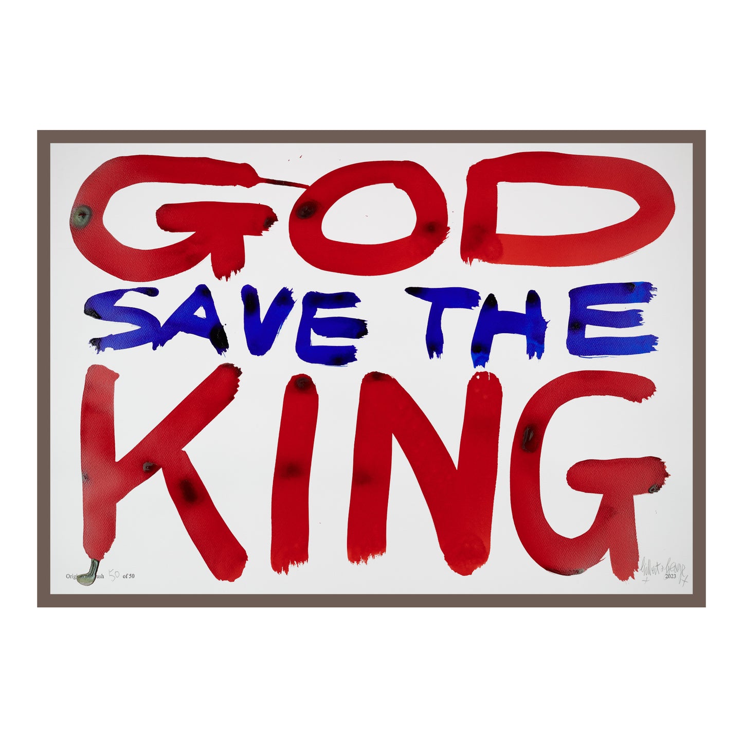 GOD SAVE THE KING (h)