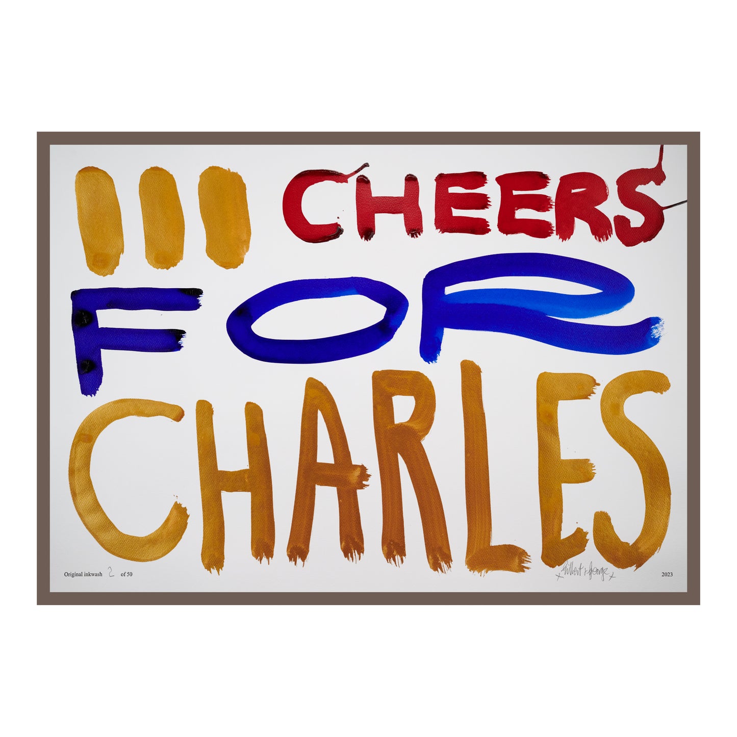 III CHEERS FOR CHARLES
