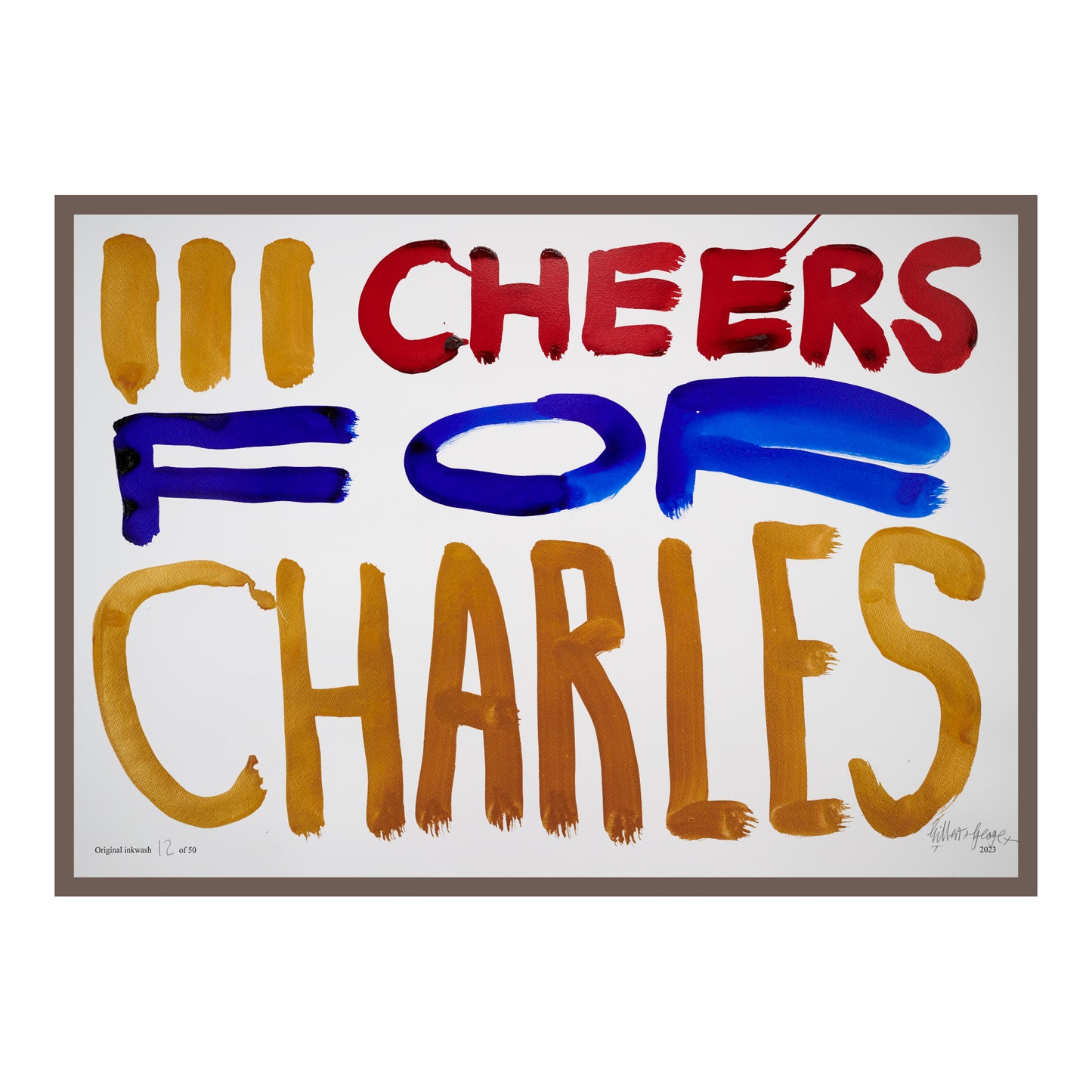 III CHEERS FOR CHARLES