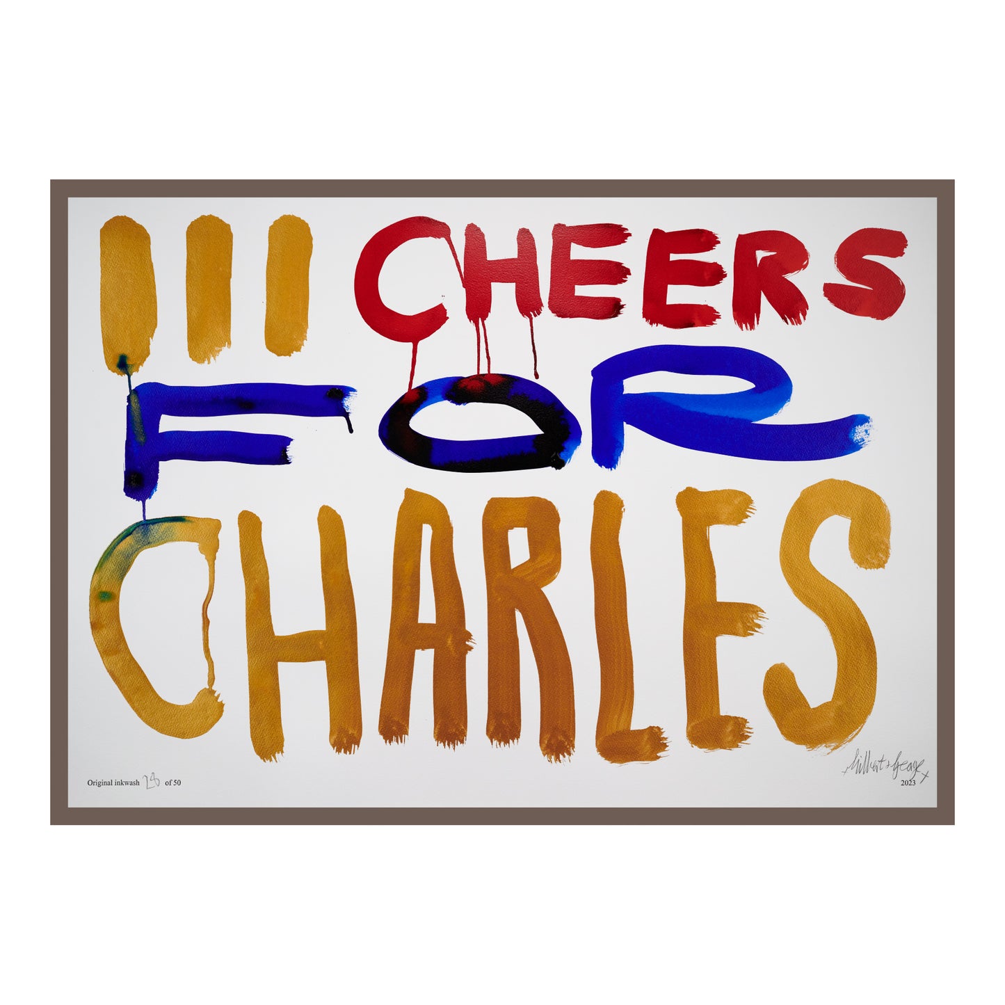 III CHEERS FOR CHARLES
