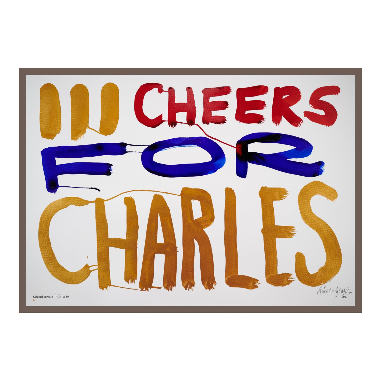 III CHEERS FOR CHARLES