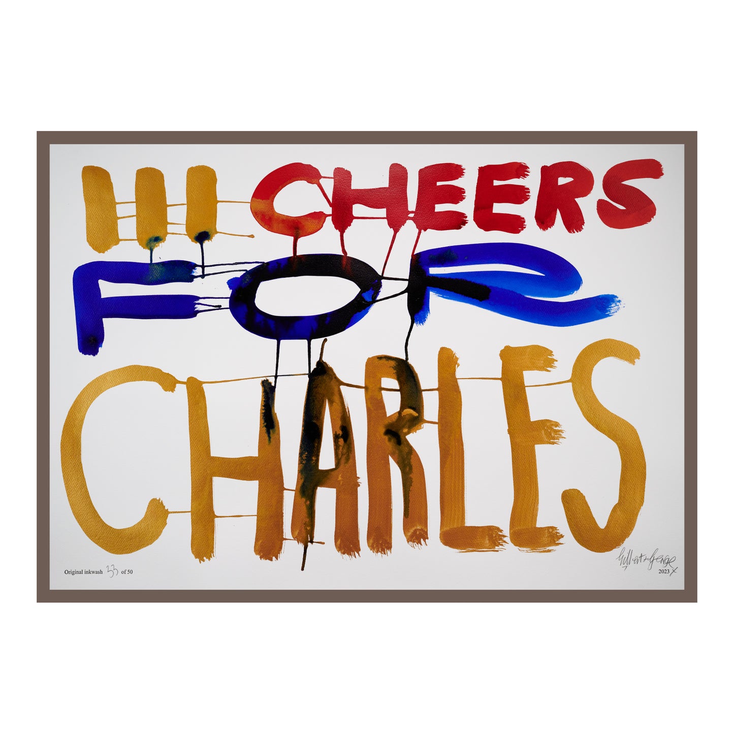 III CHEERS FOR CHARLES