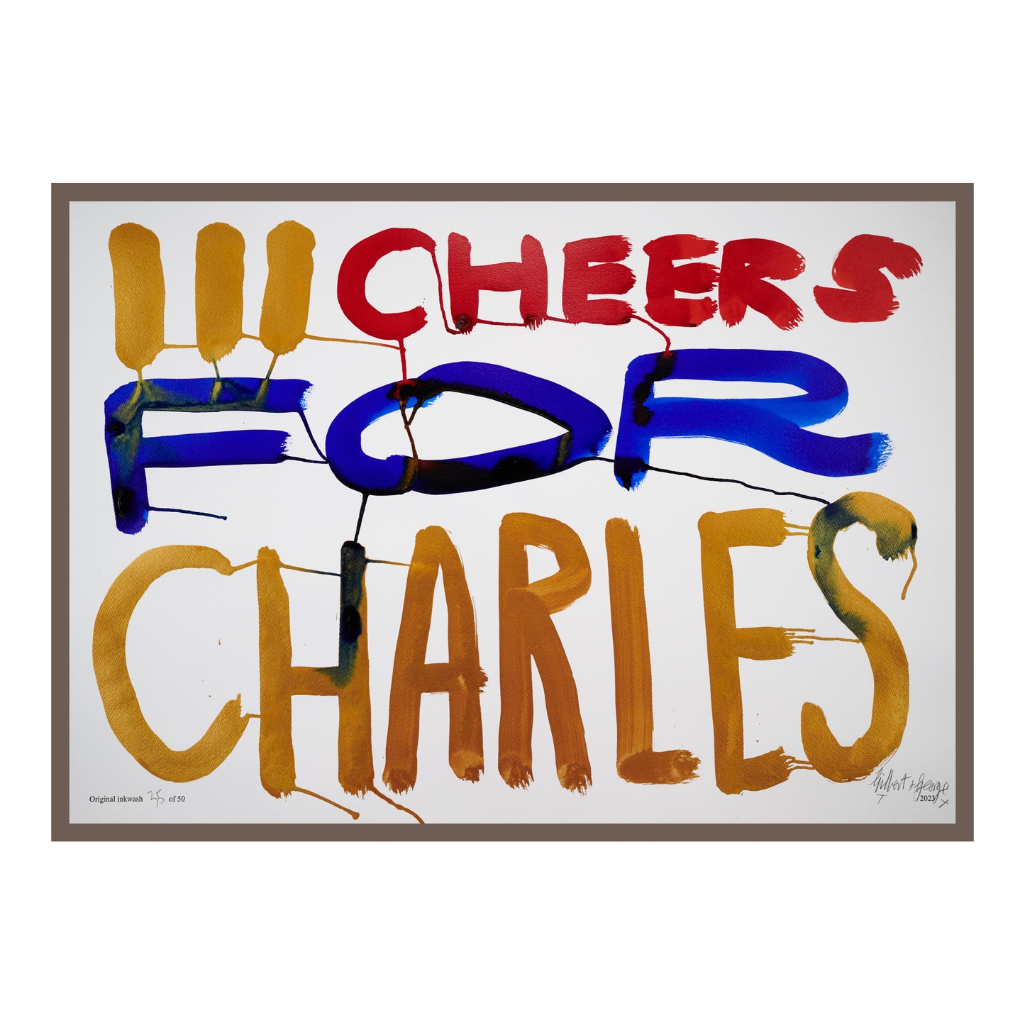 III CHEERS FOR CHARLES