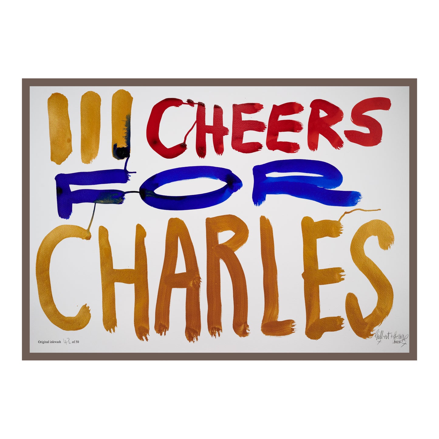 III CHEERS FOR CHARLES