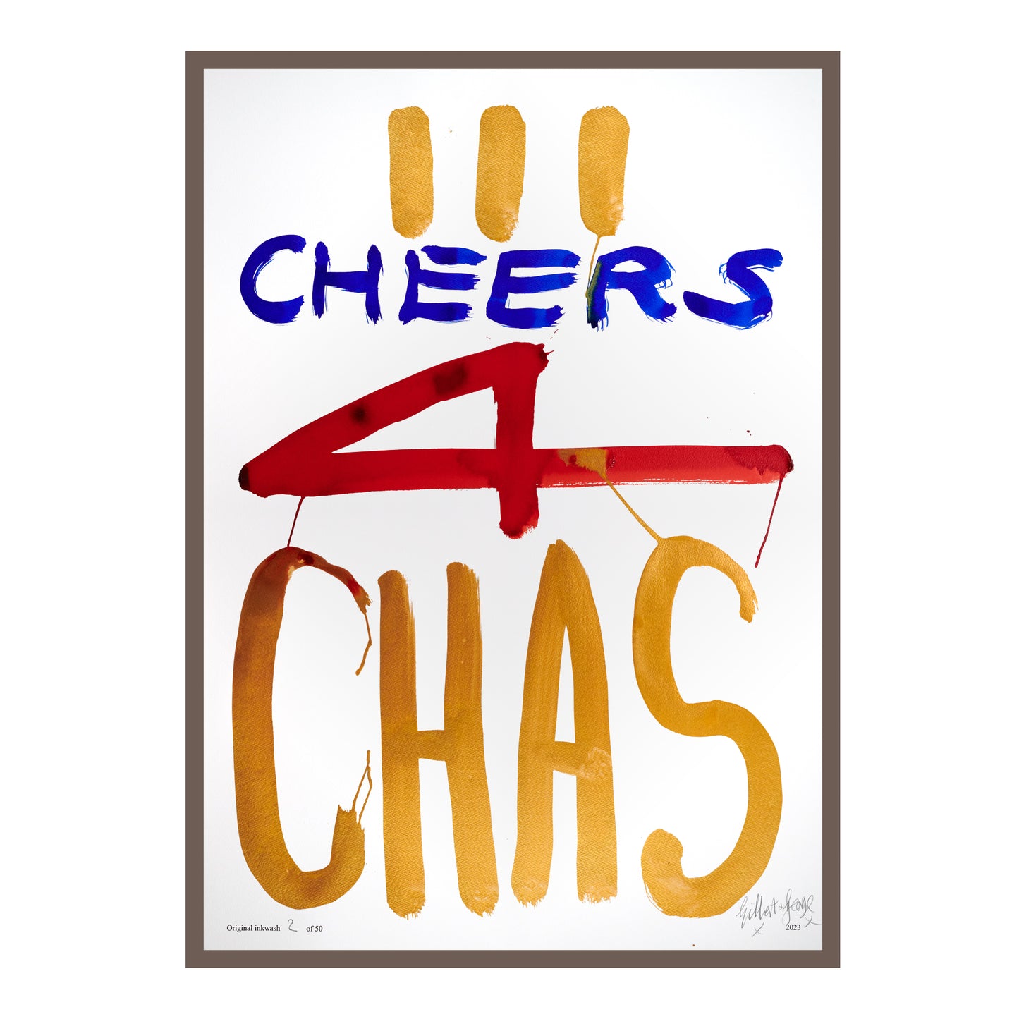 III CHEERS 4 CHAS