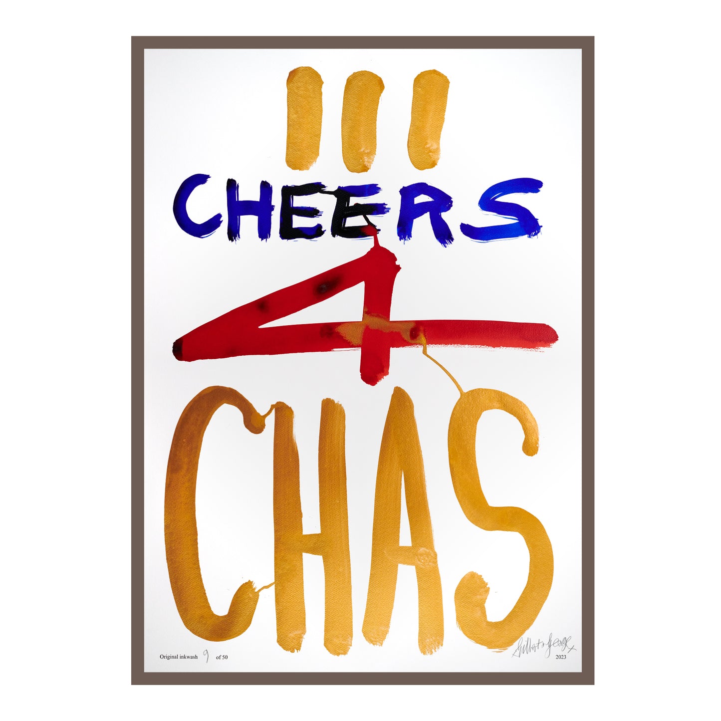 III CHEERS 4 CHAS