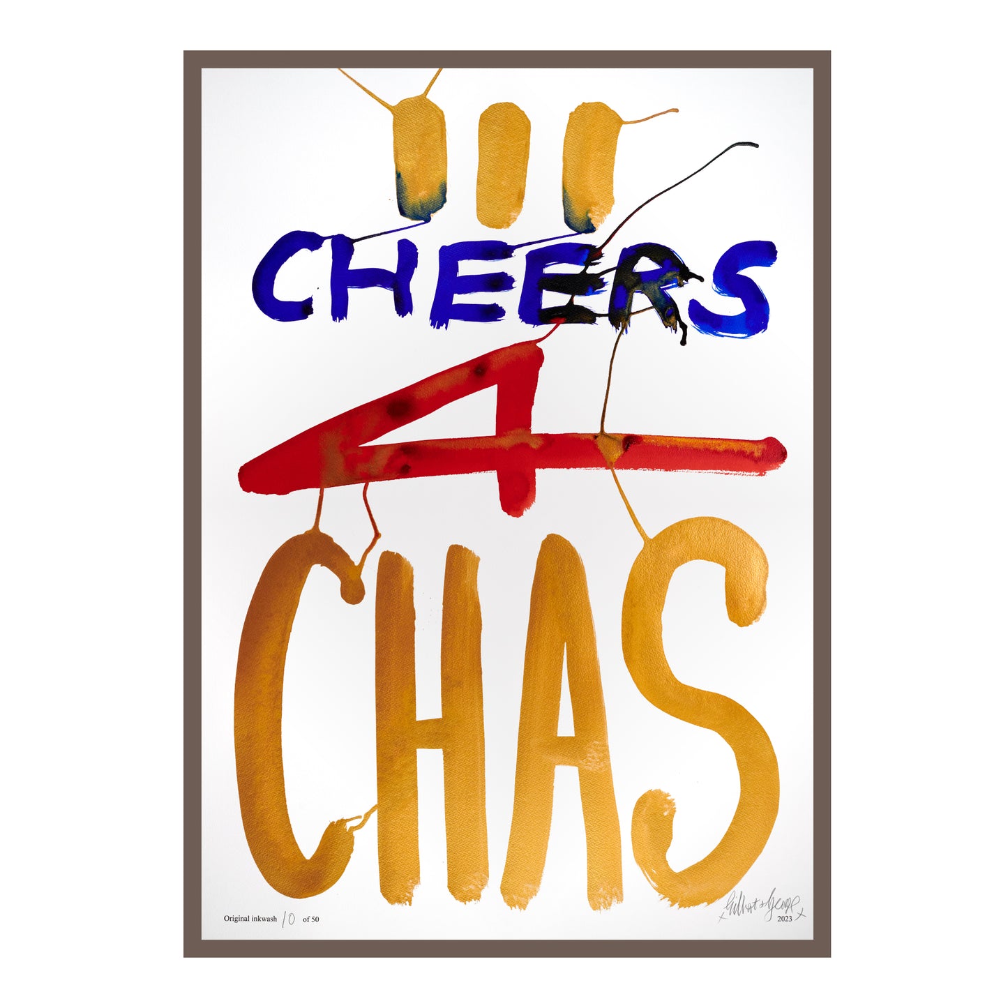 III CHEERS 4 CHAS