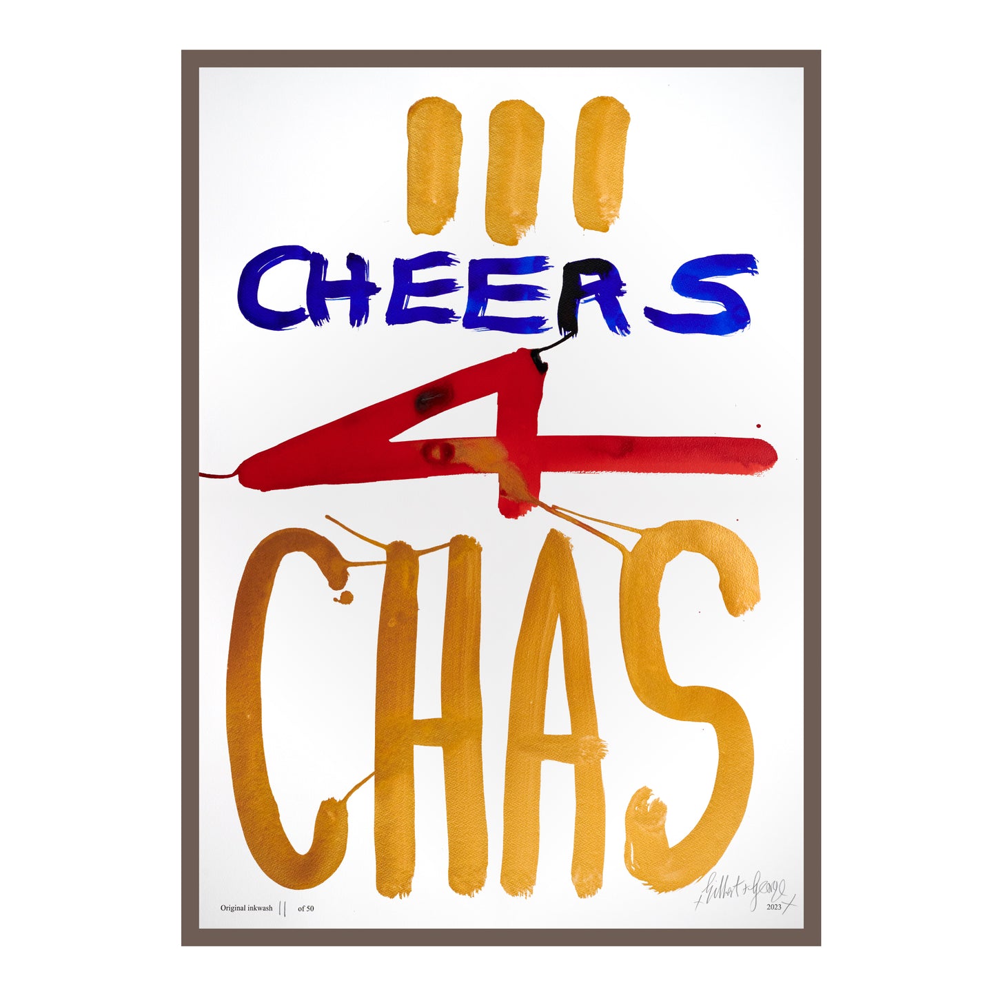 III CHEERS 4 CHAS
