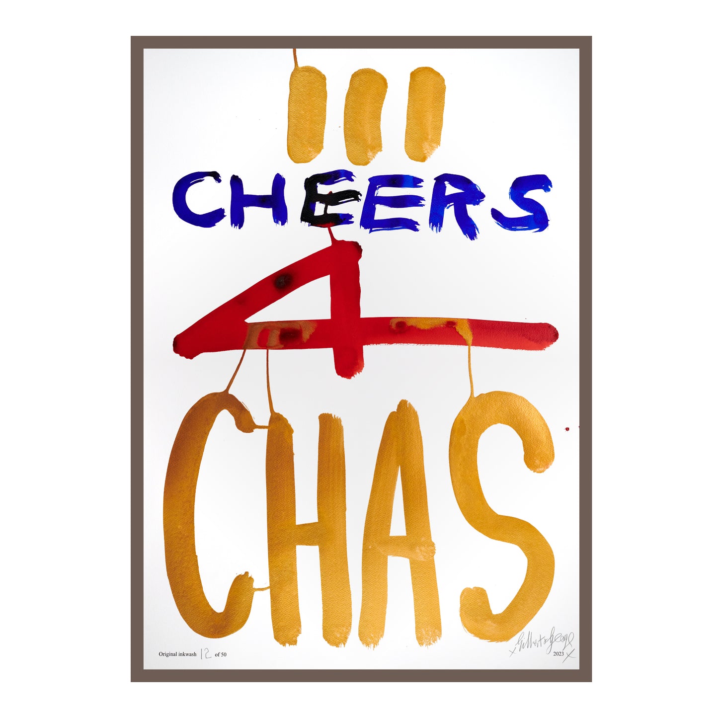 III CHEERS 4 CHAS