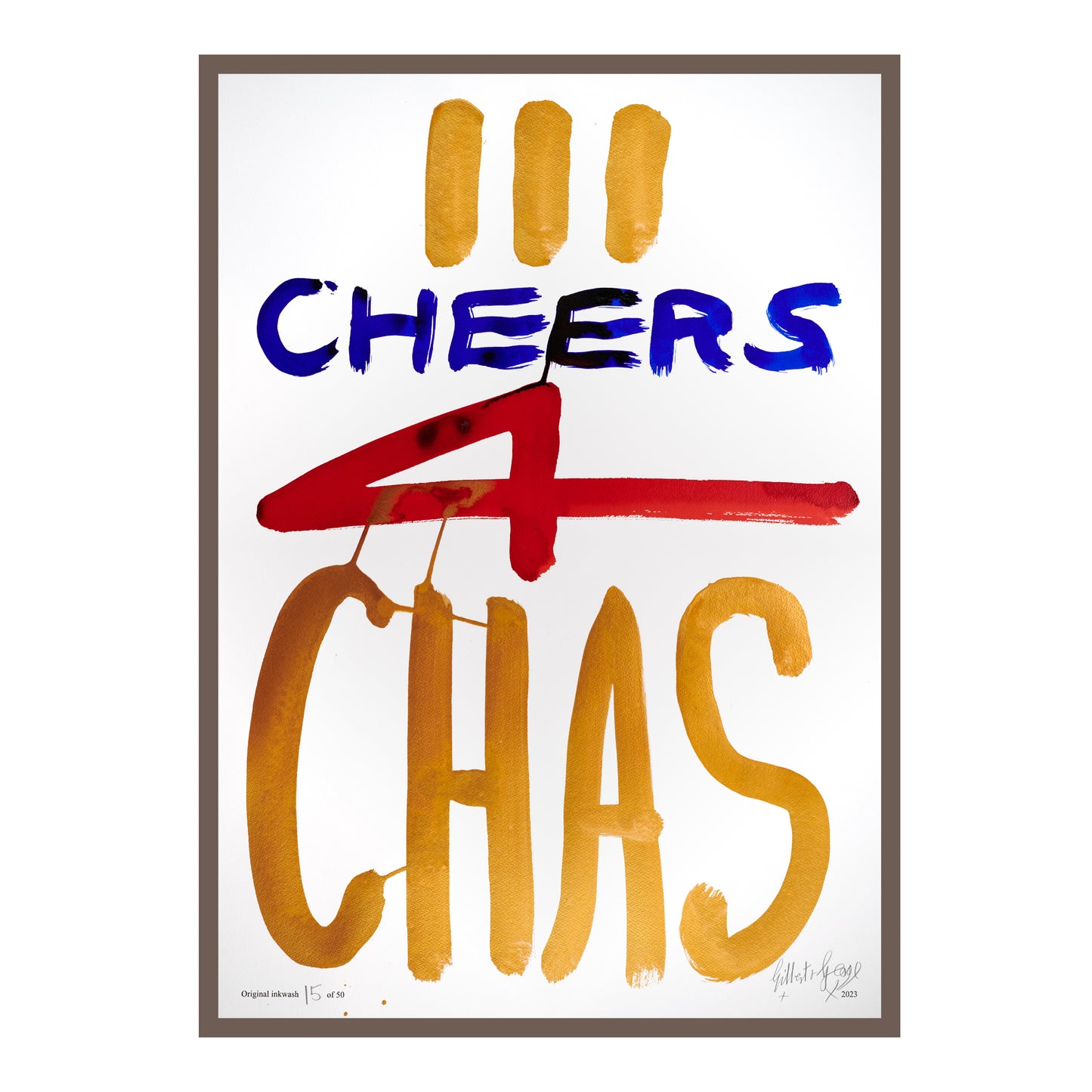 III CHEERS 4 CHAS