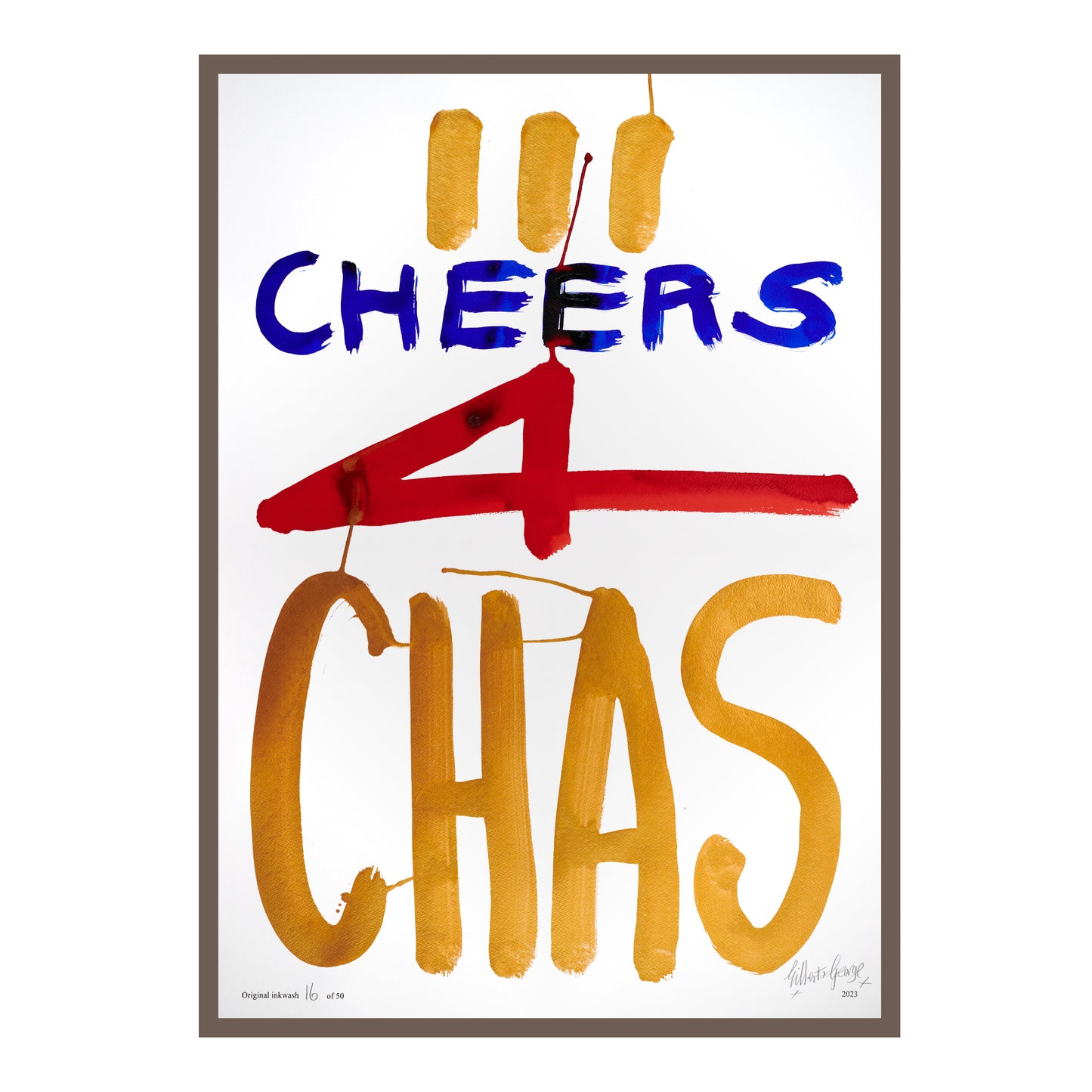 III CHEERS 4 CHAS