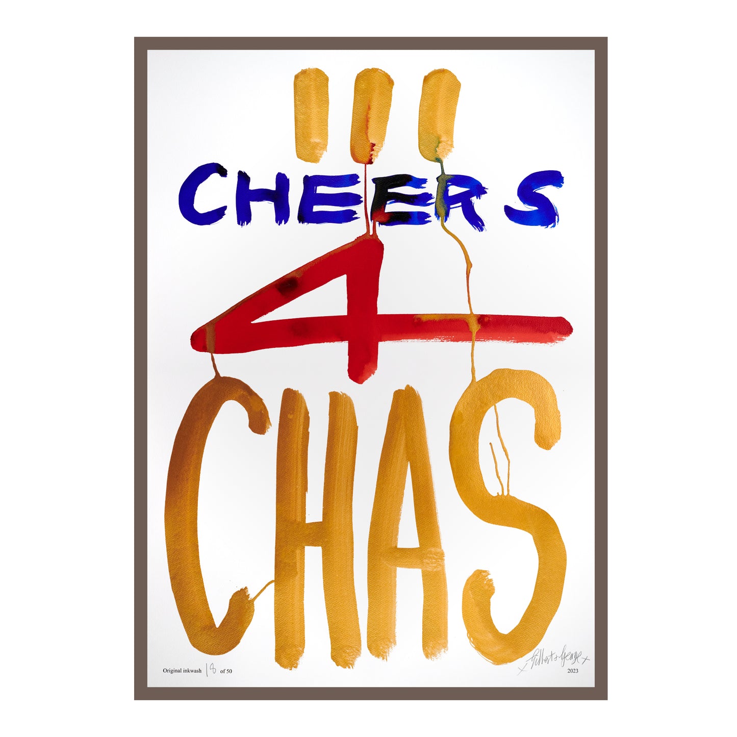 III CHEERS 4 CHAS