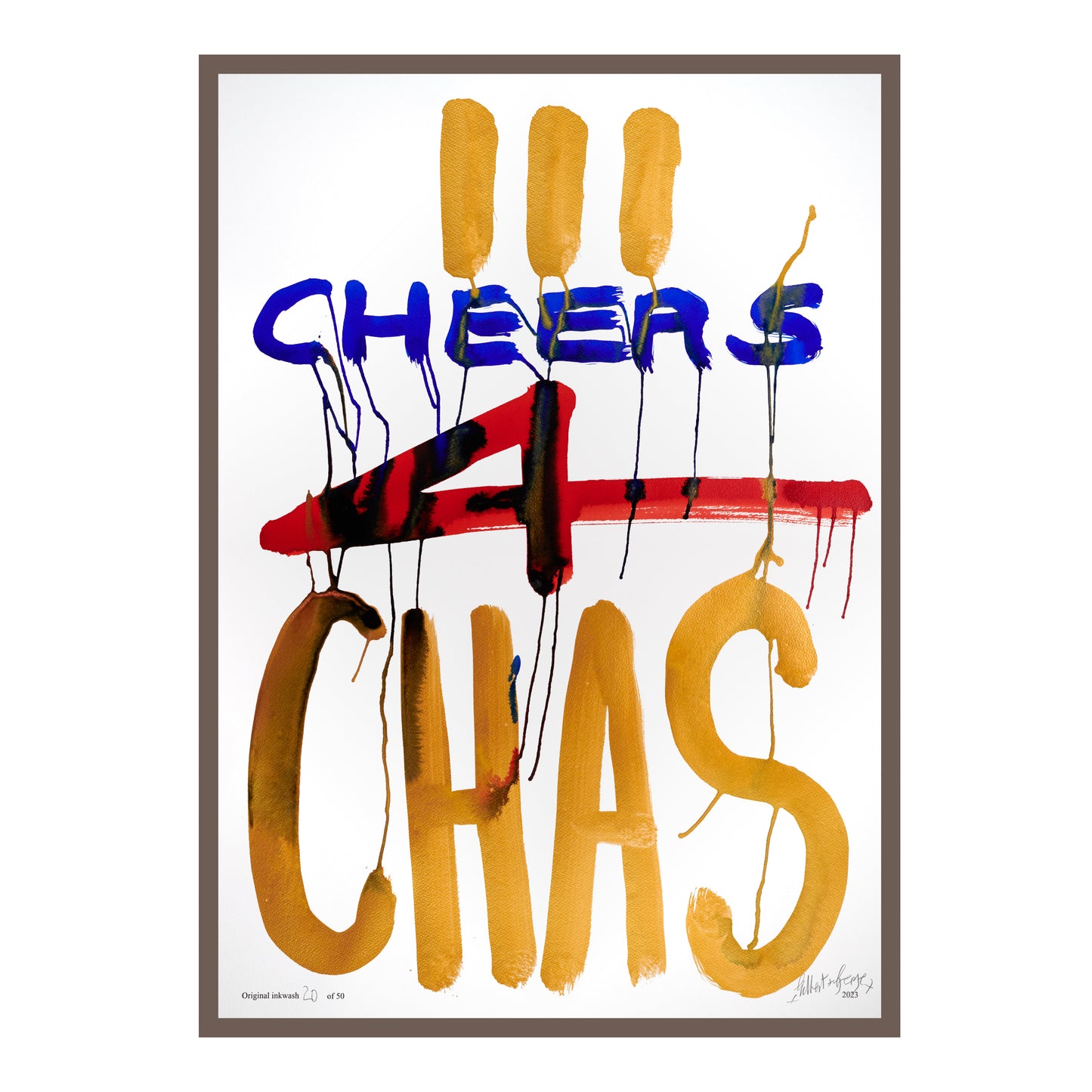 III CHEERS 4 CHAS
