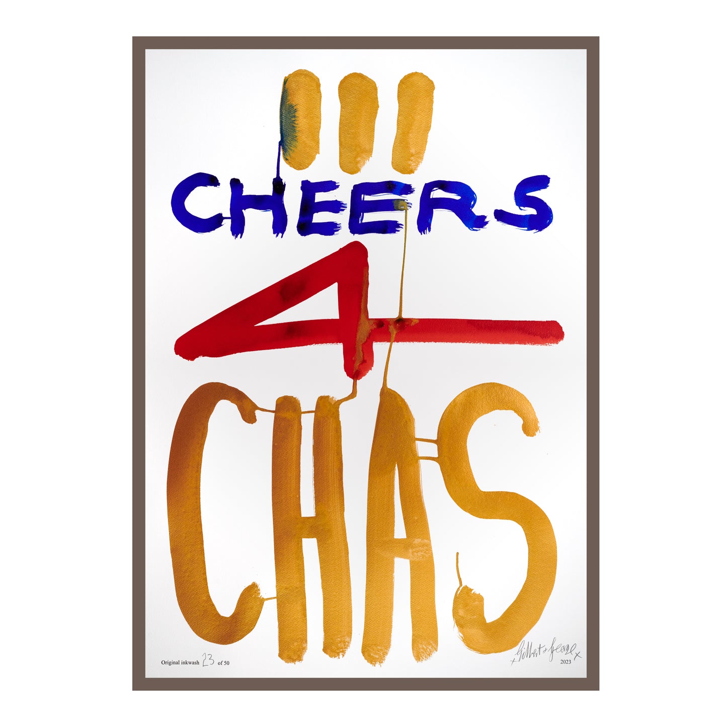 III CHEERS 4 CHAS
