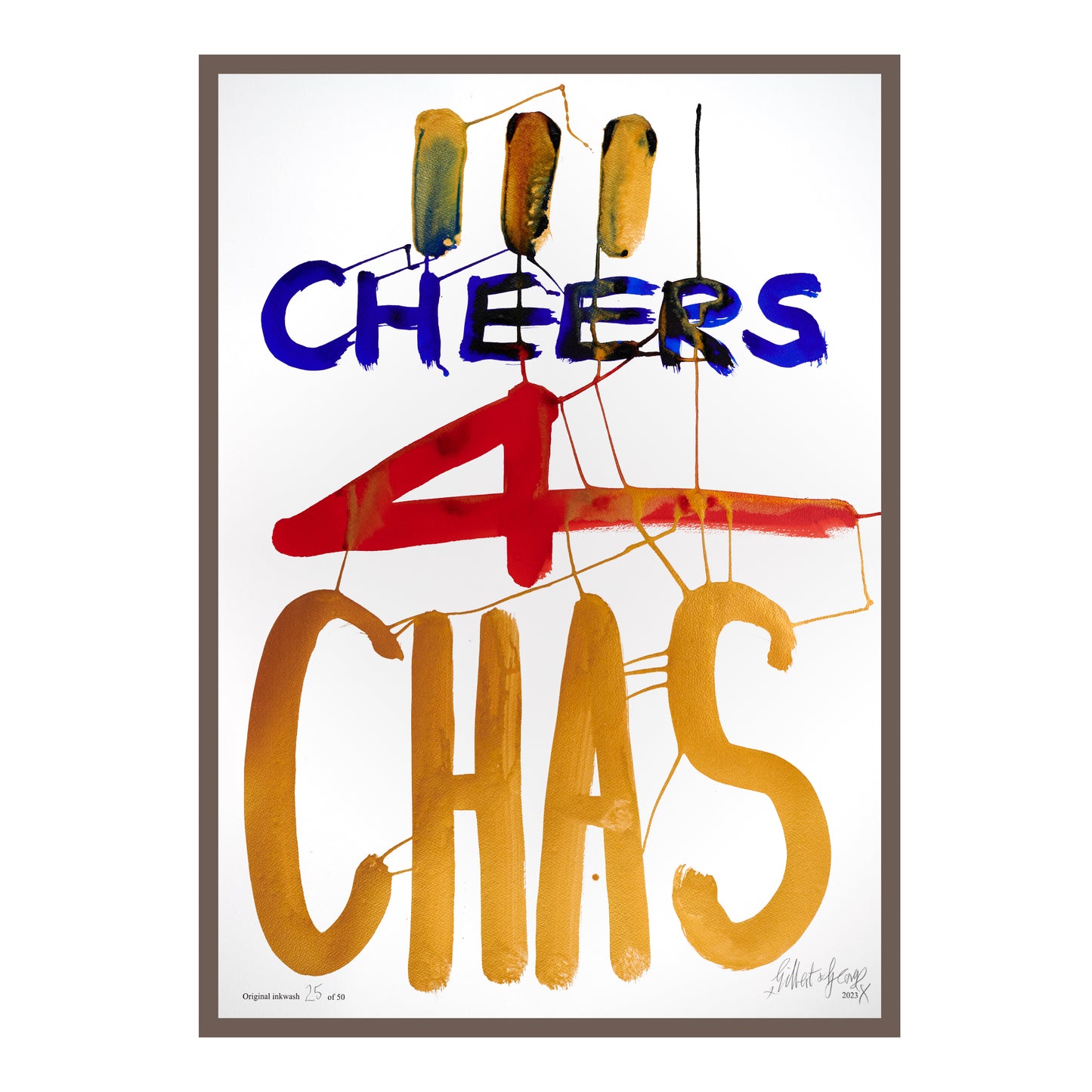 III CHEERS 4 CHAS