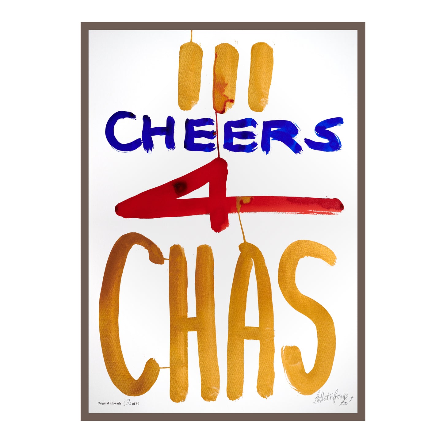 III CHEERS 4 CHAS