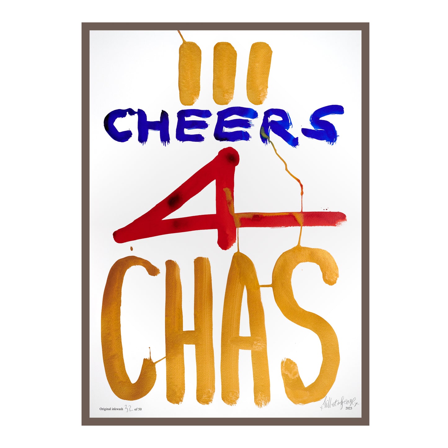 III CHEERS 4 CHAS