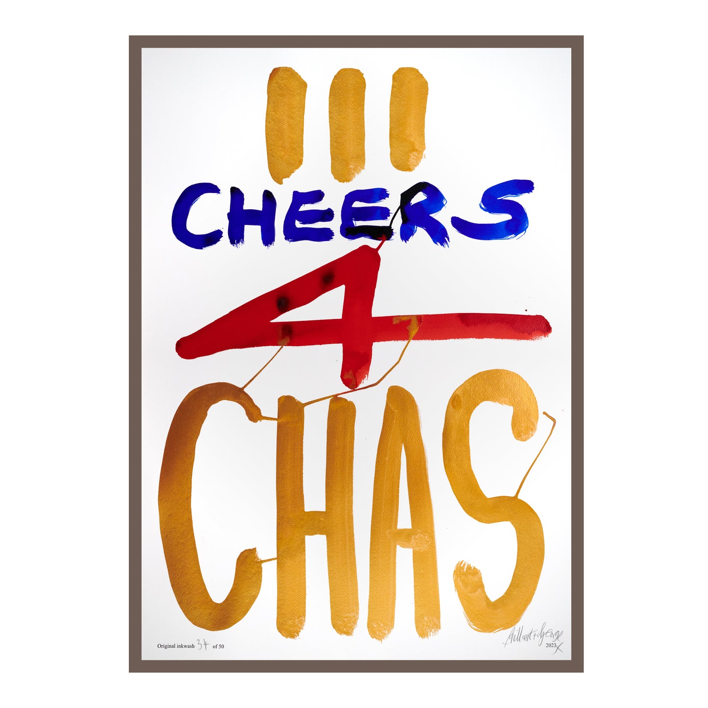 III CHEERS 4 CHAS