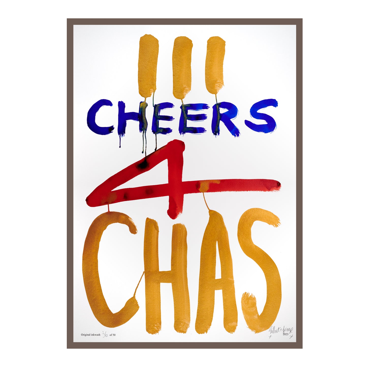 III CHEERS 4 CHAS