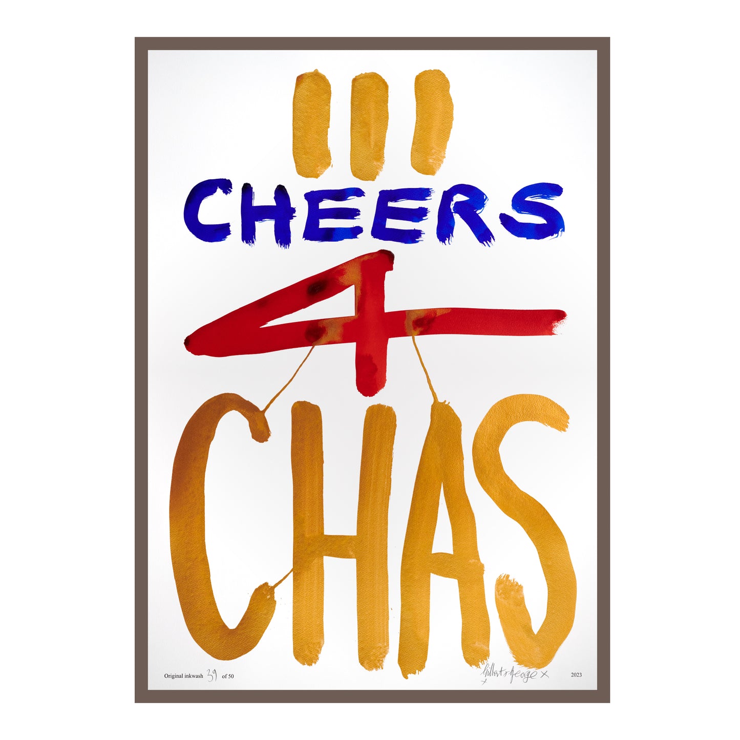 III CHEERS 4 CHAS