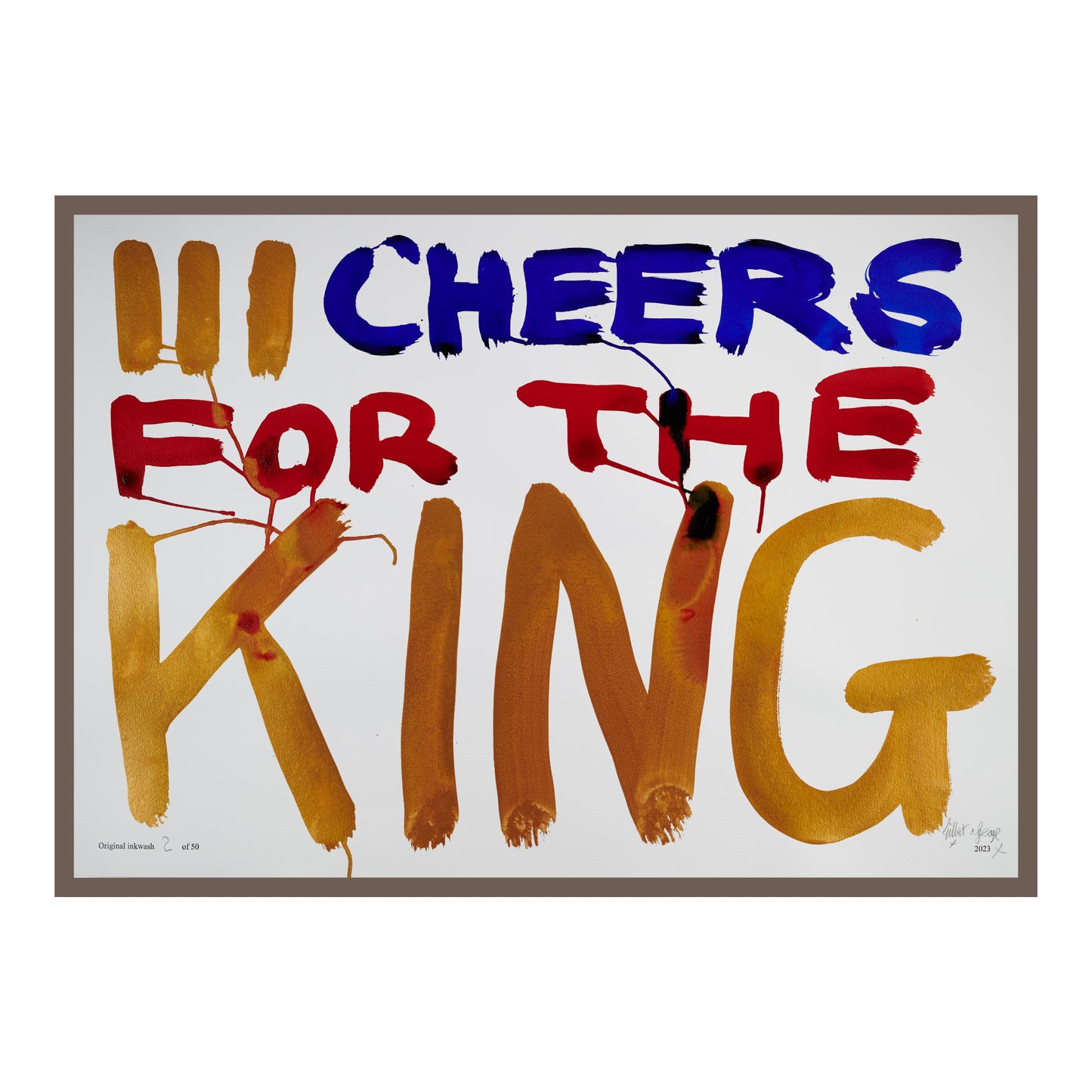 III CHEERS FOR THE KING (h)
