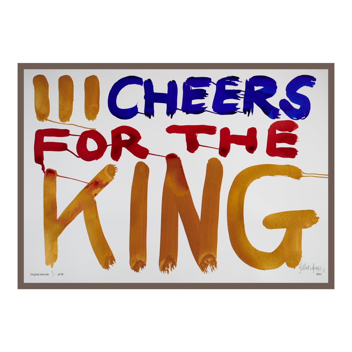 III CHEERS FOR THE KING (h)