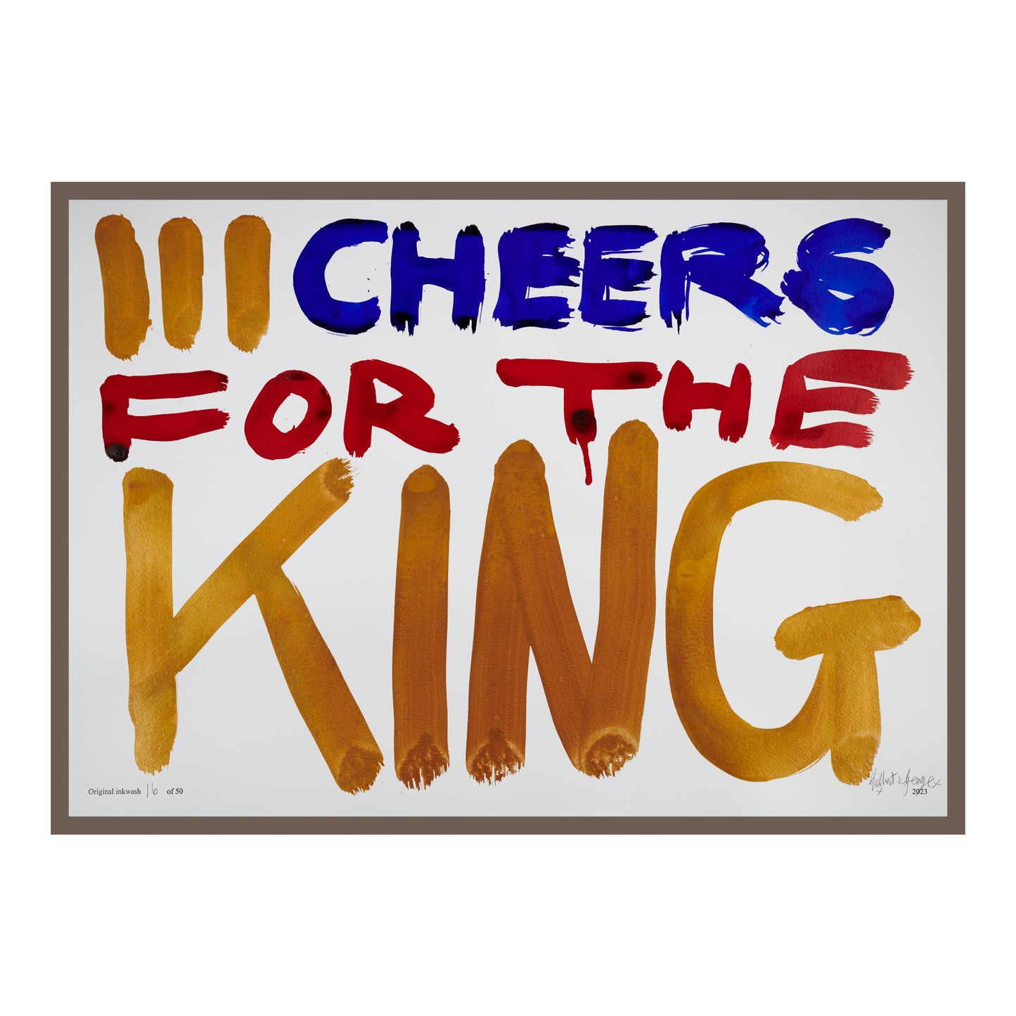 III CHEERS FOR THE KING (h)