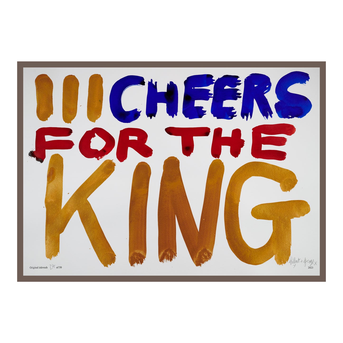 III CHEERS FOR THE KING (h)