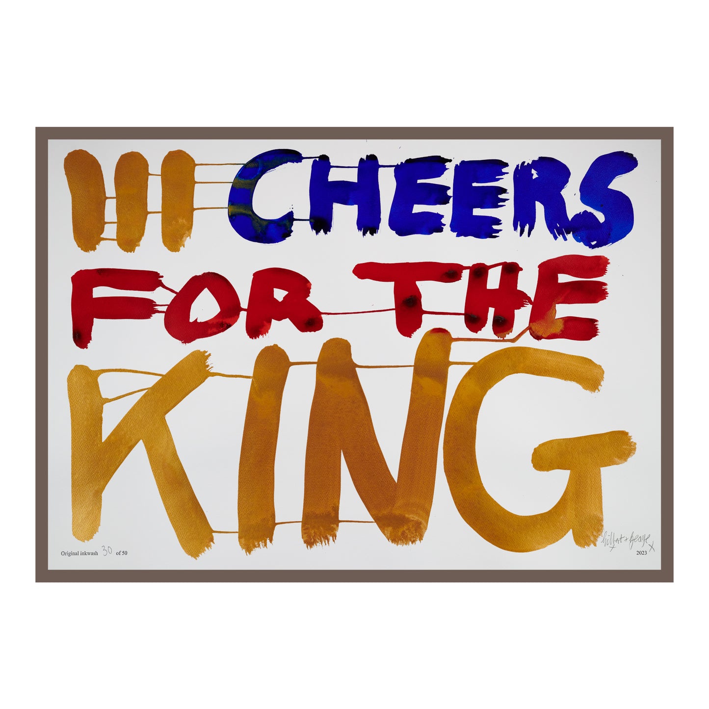 III CHEERS FOR THE KING (h)