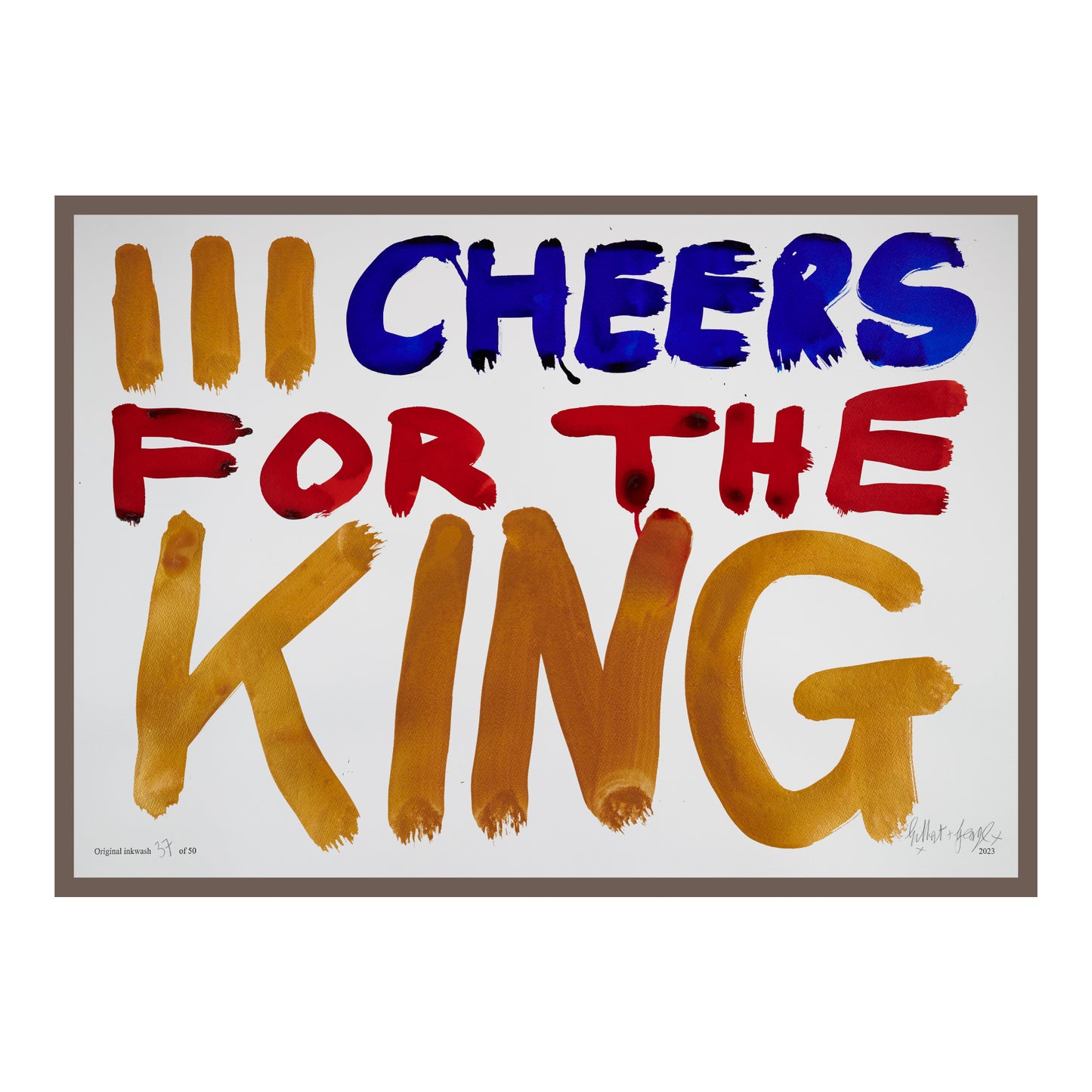 III CHEERS FOR THE KING (h)
