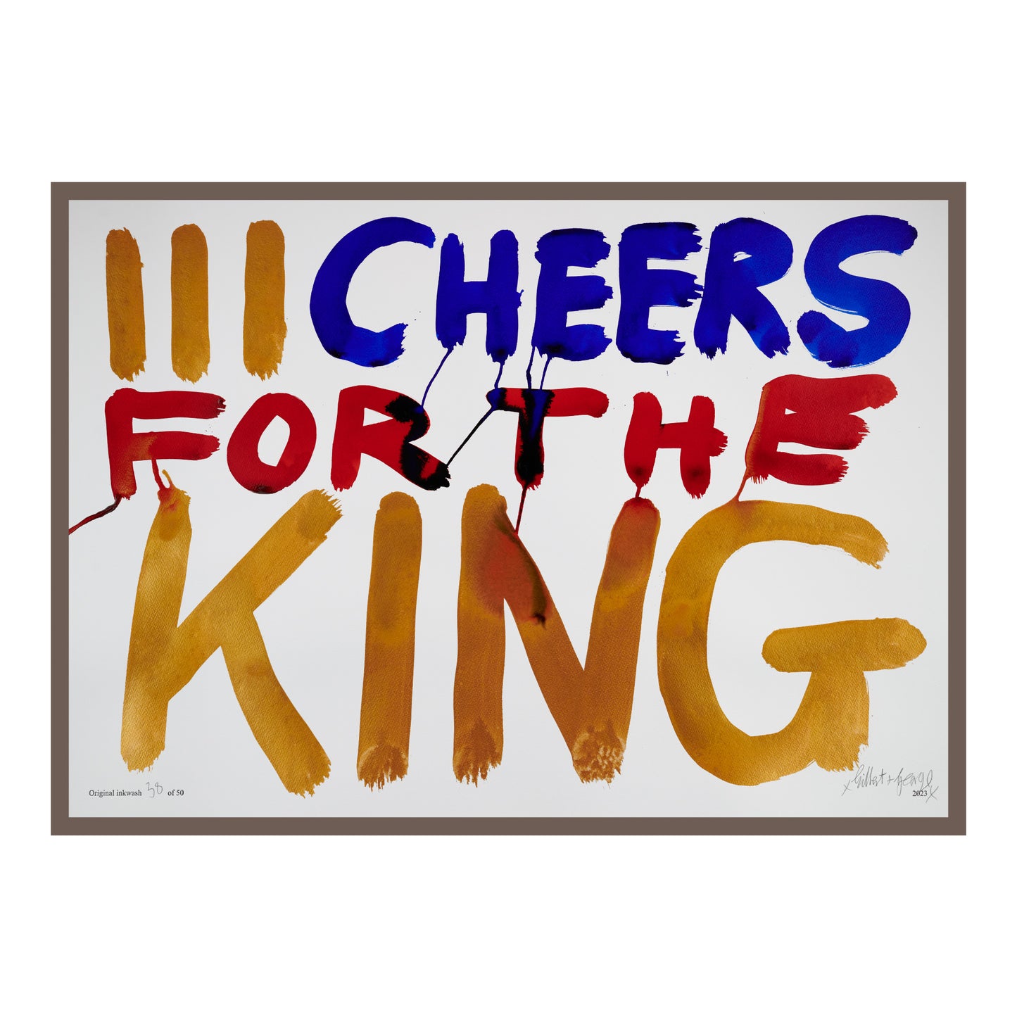 III CHEERS FOR THE KING (h)
