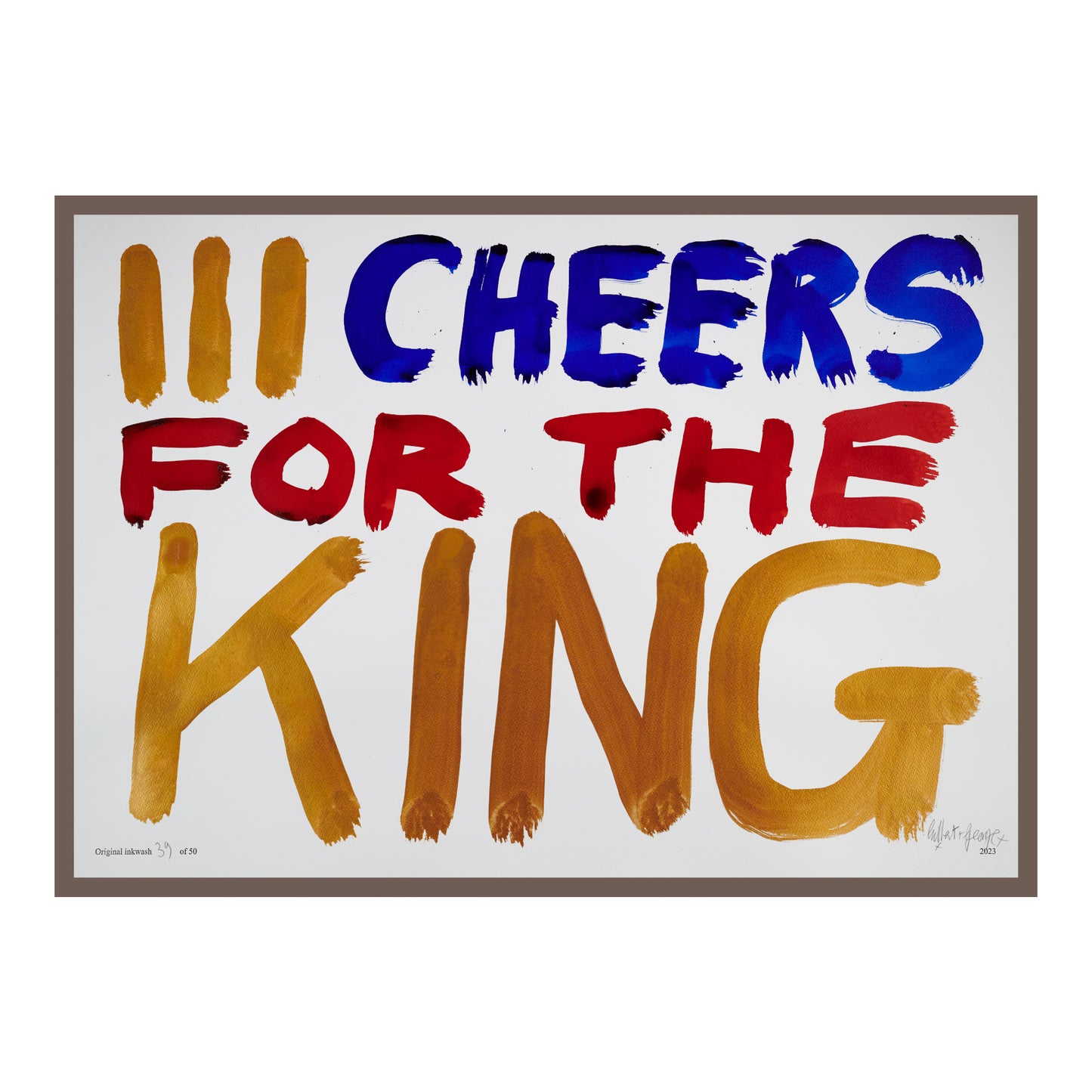 III CHEERS FOR THE KING (h)