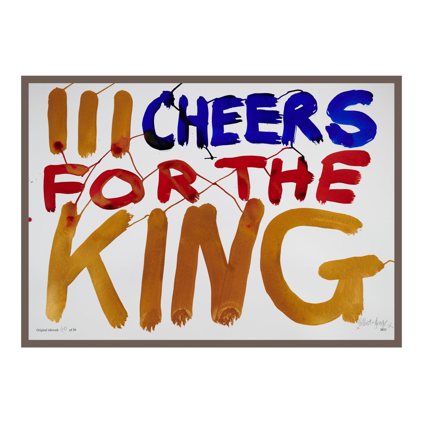III CHEERS FOR THE KING (h)
