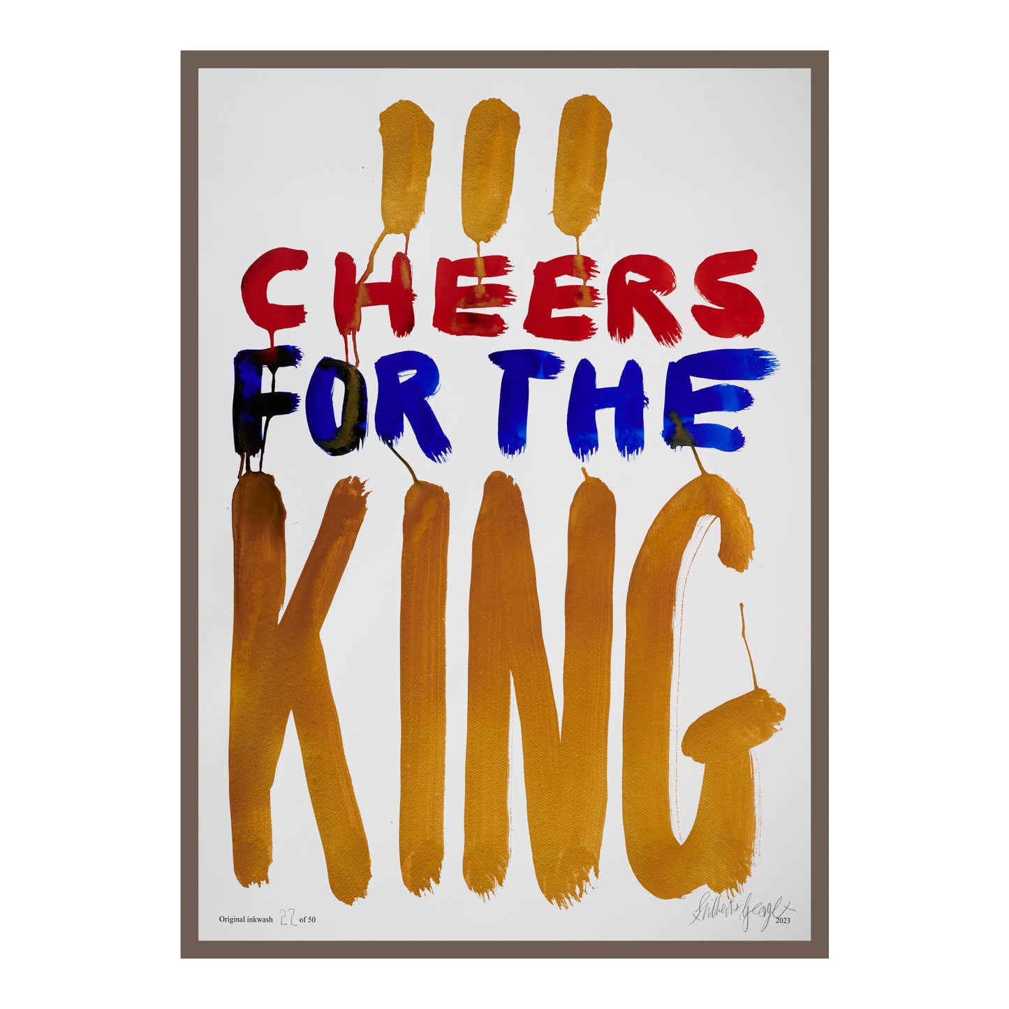 III CHEERS FOR THE KING (v)