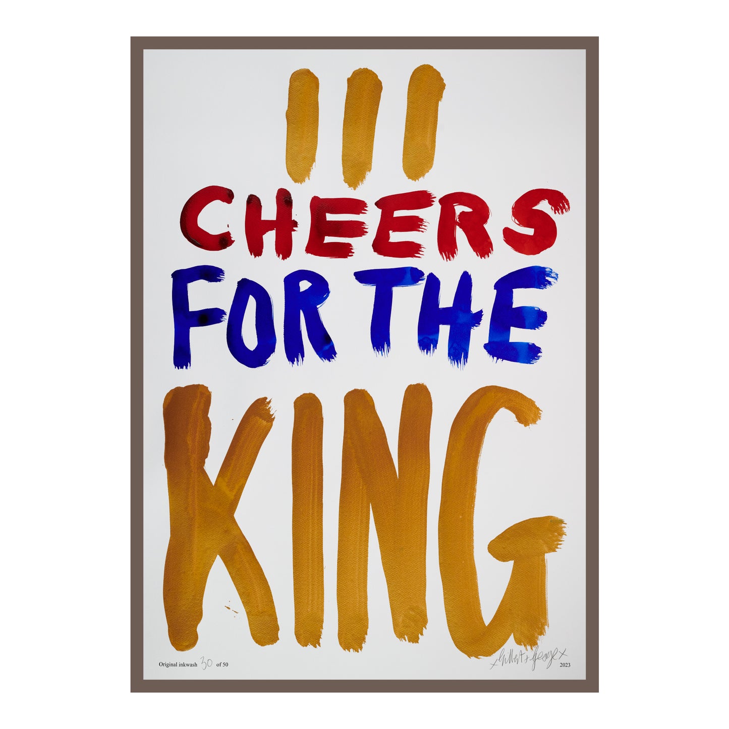 III CHEERS FOR THE KING (v)