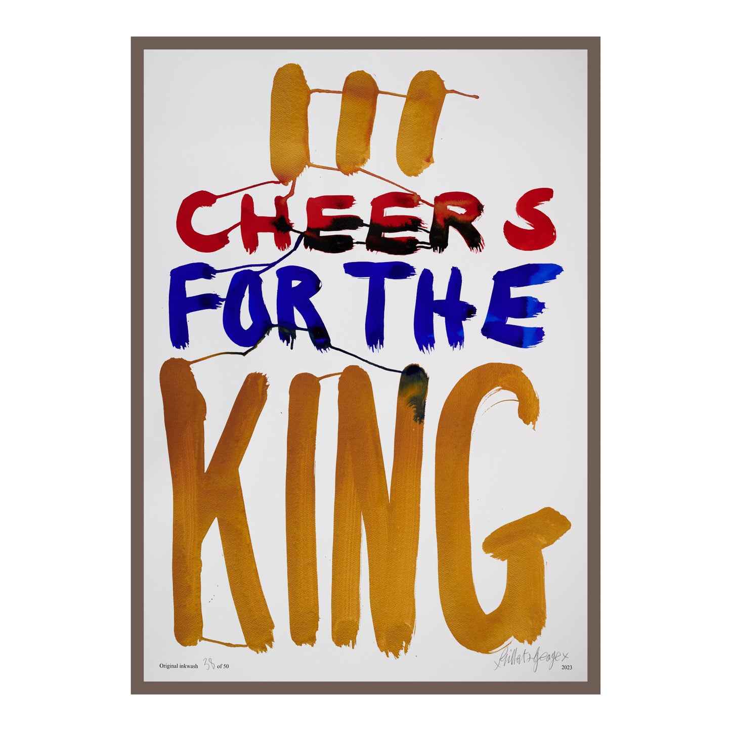 III CHEERS FOR THE KING (v)