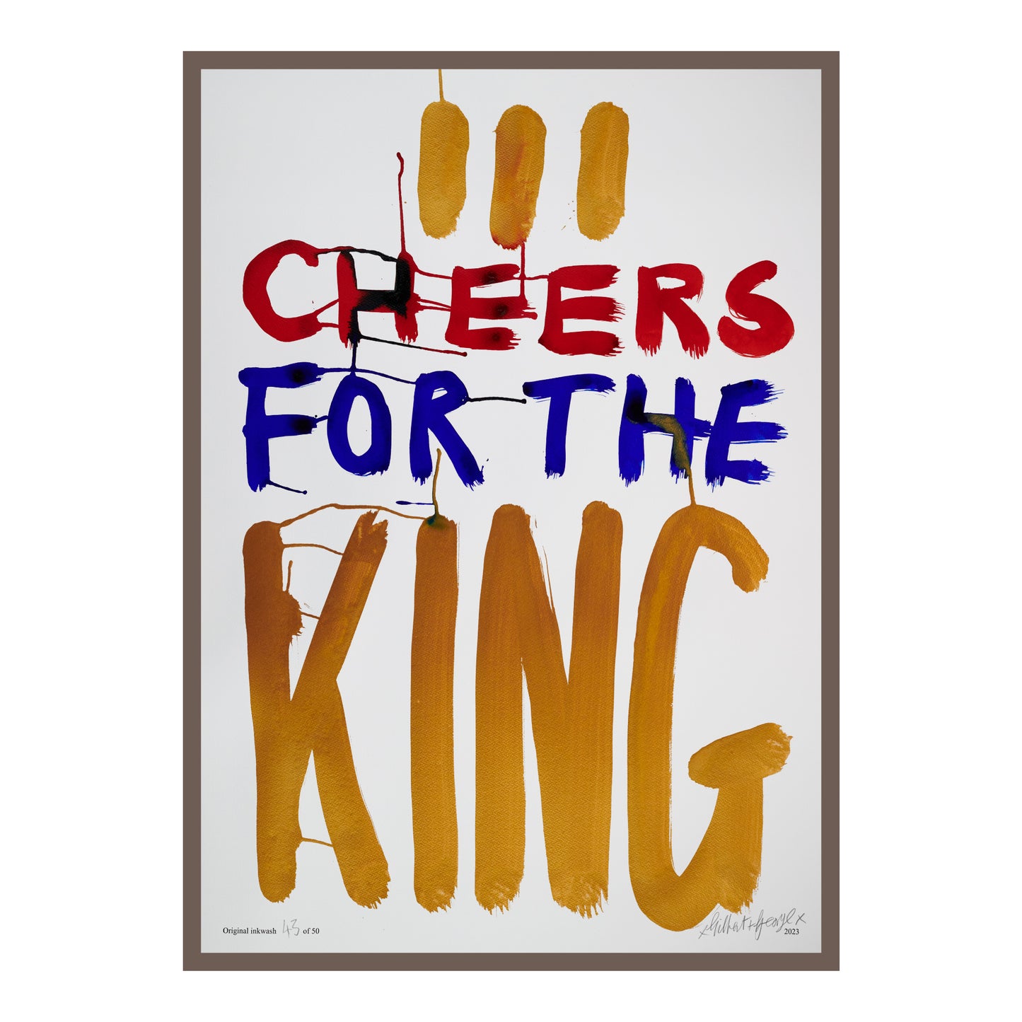 III CHEERS FOR THE KING (v)