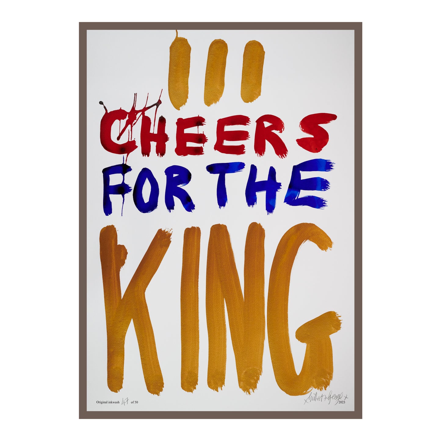 III CHEERS FOR THE KING (v)