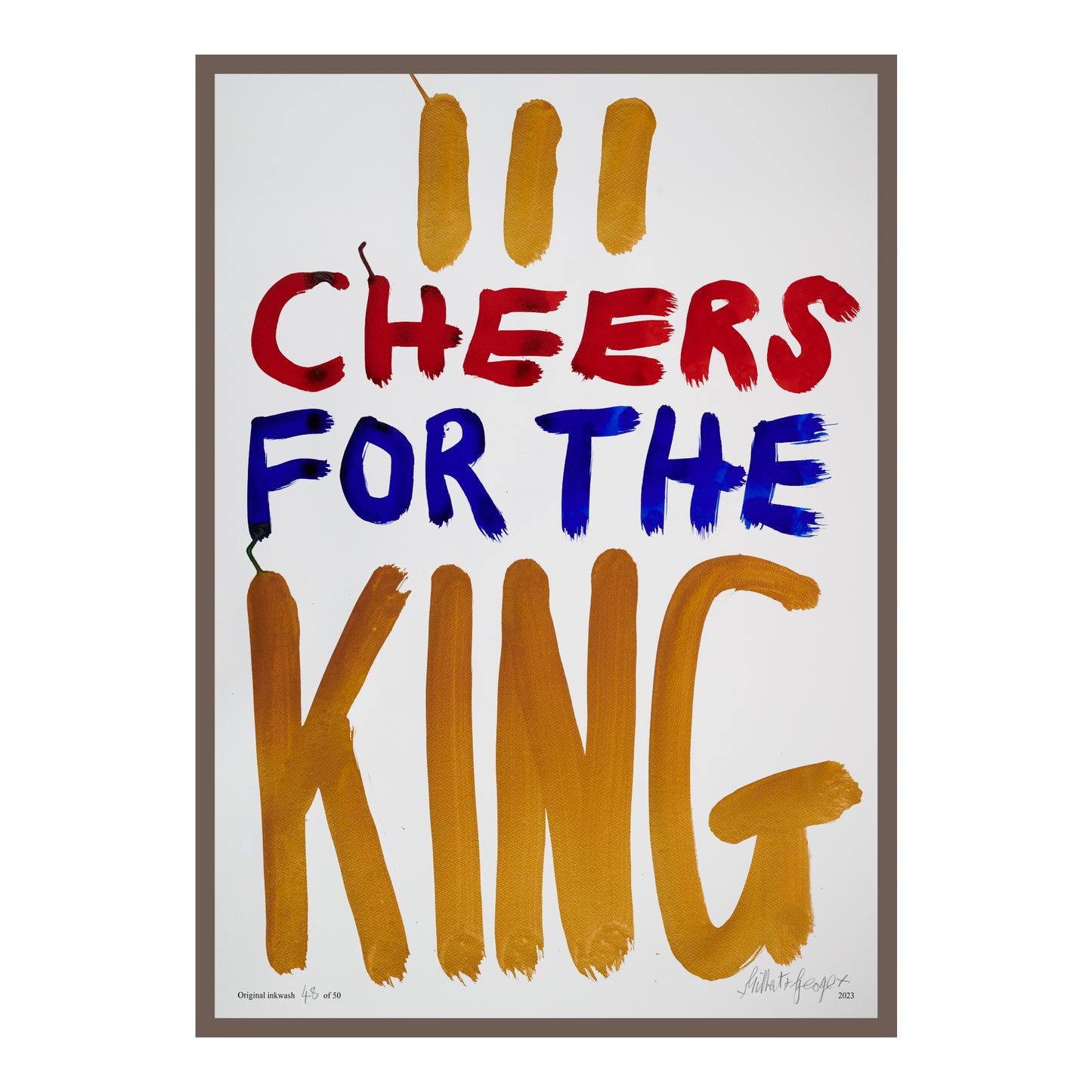 III CHEERS FOR THE KING (v)