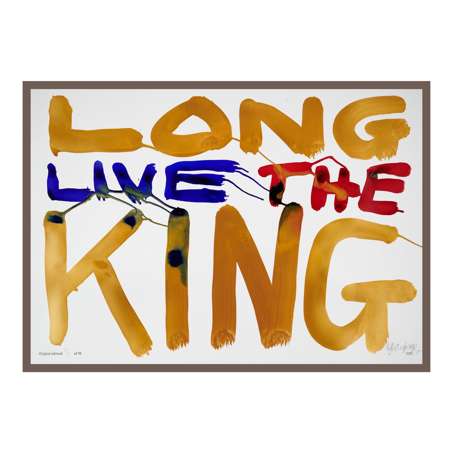 LONG LIVE THE KING (h)