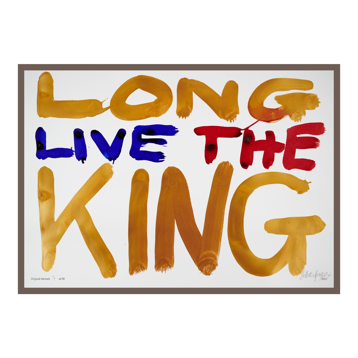 LONG LIVE THE KING (h)