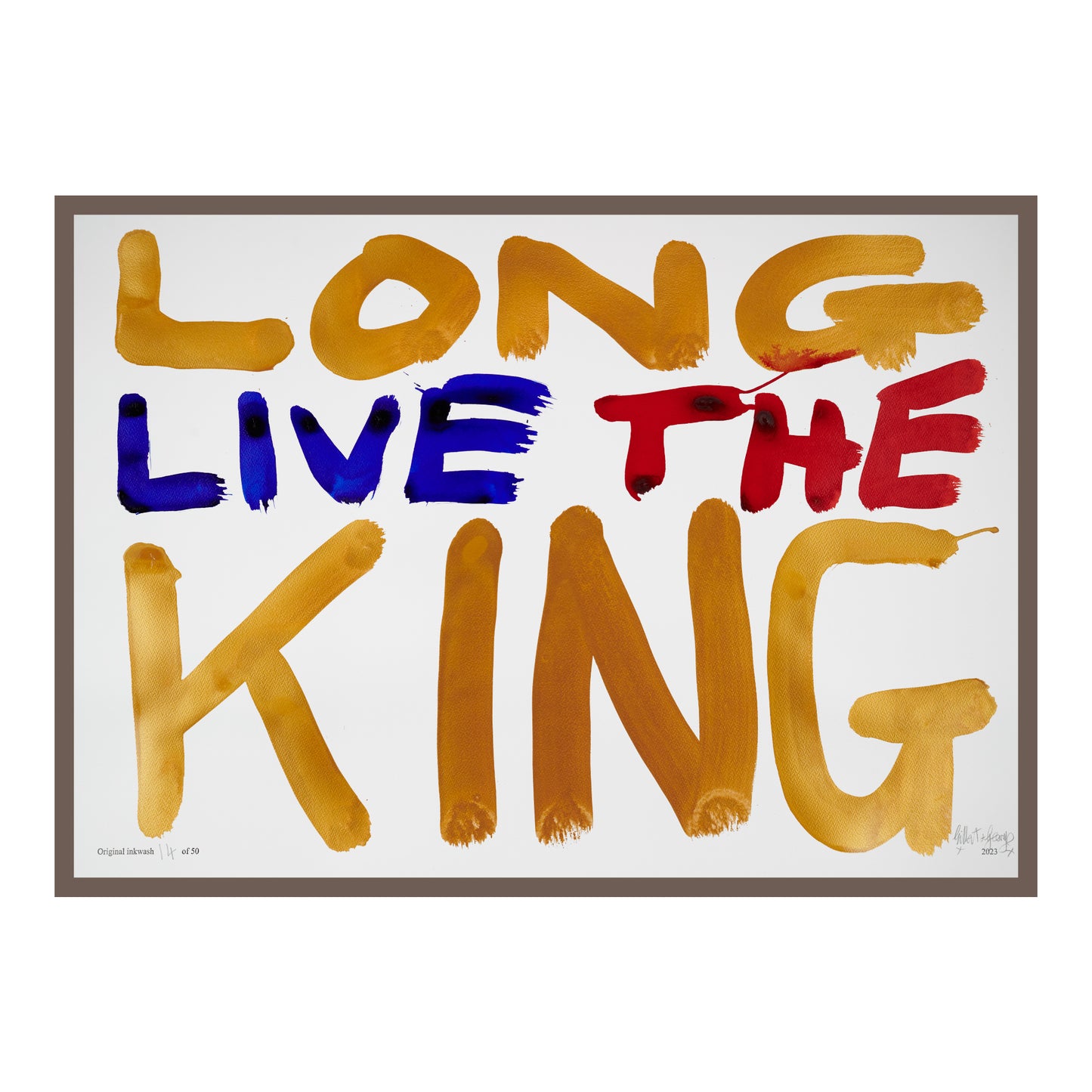 LONG LIVE THE KING (h)