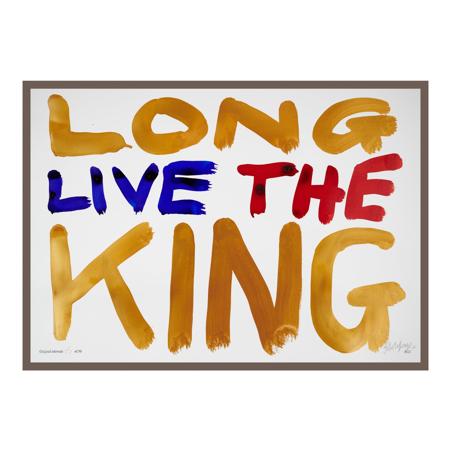 LONG LIVE THE KING (h)