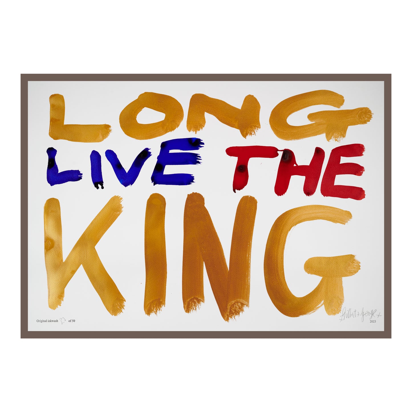 LONG LIVE THE KING (h)