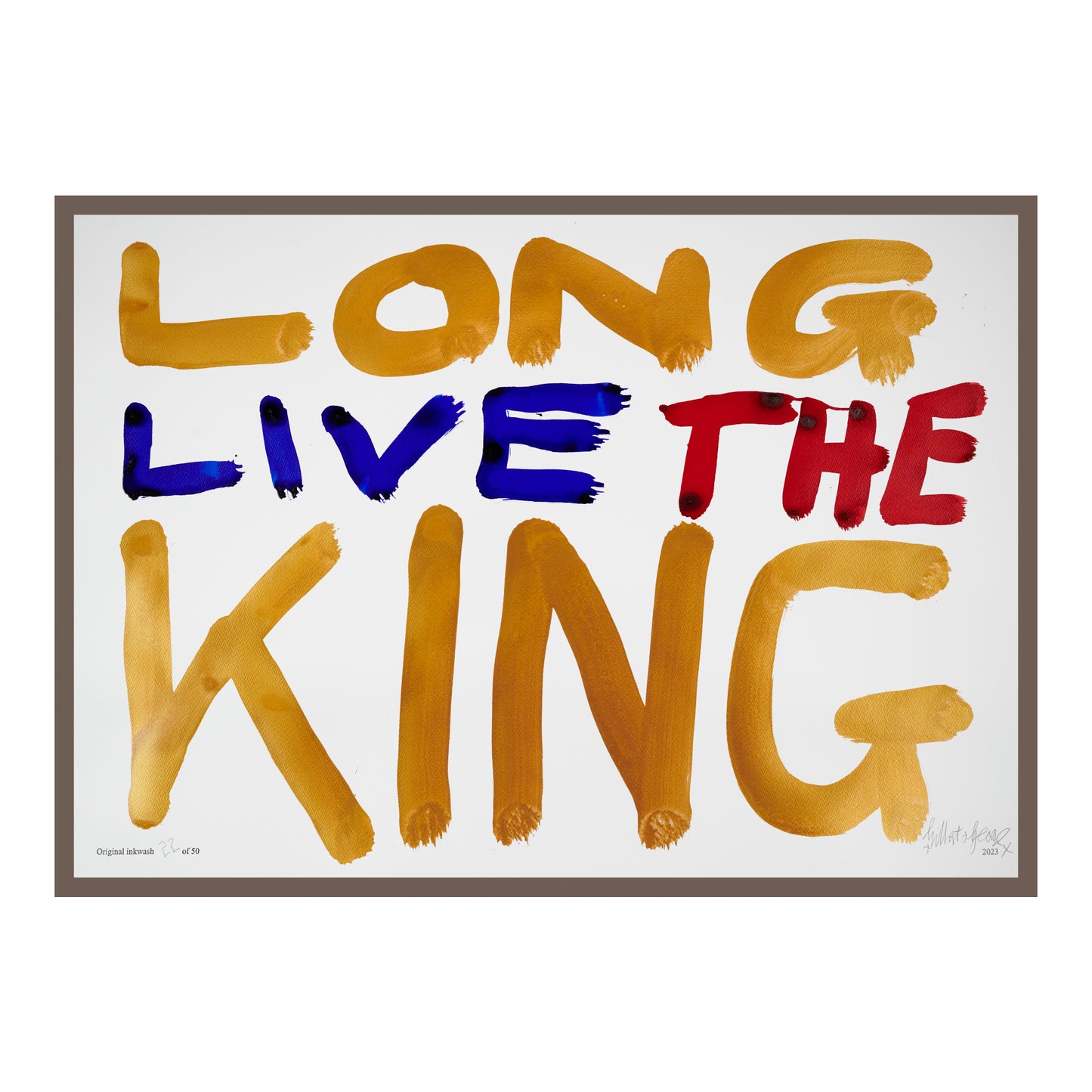 LONG LIVE THE KING (h)