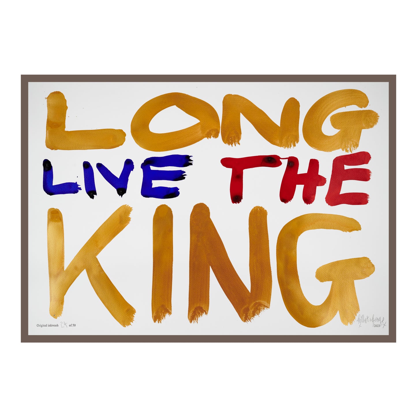 LONG LIVE THE KING (h)