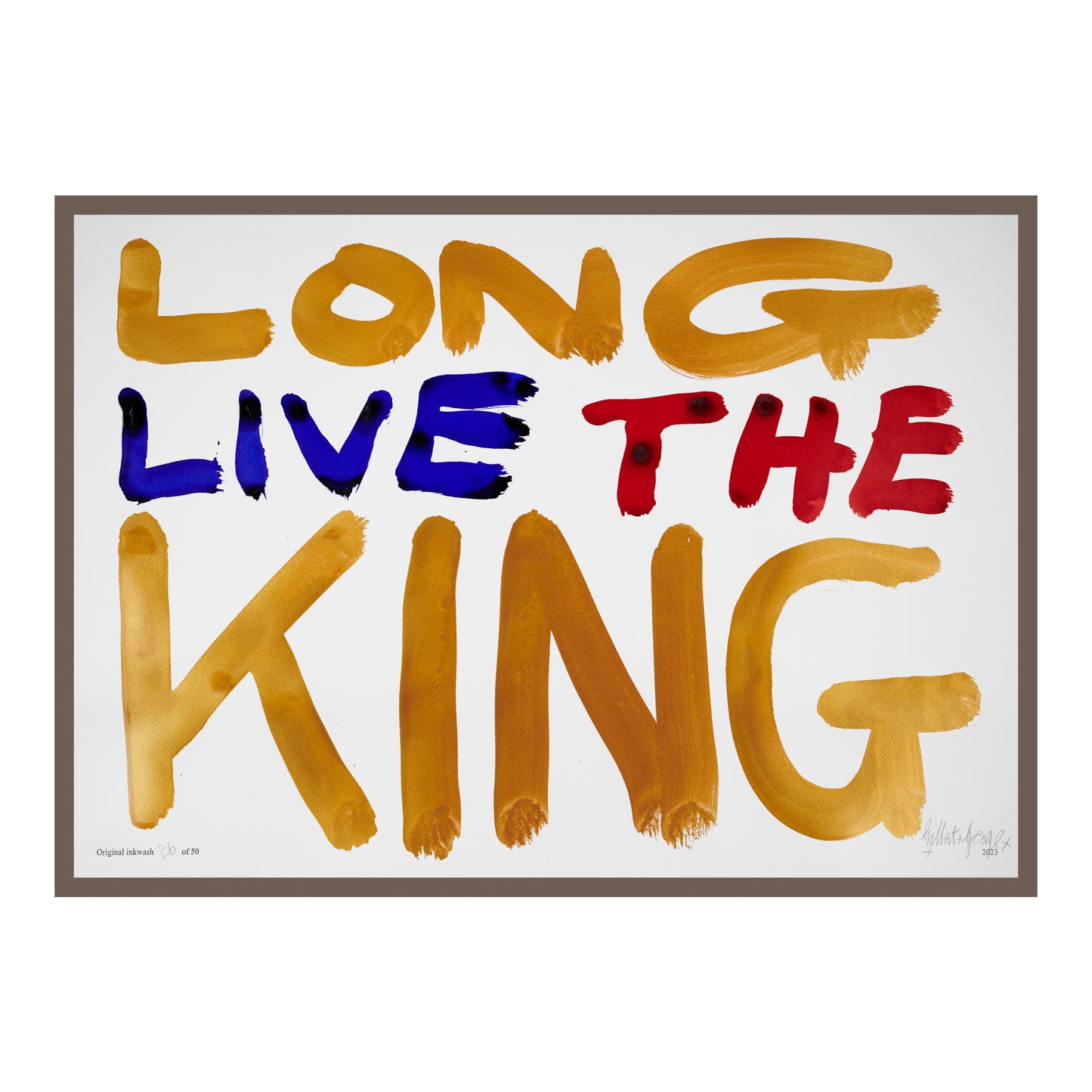 LONG LIVE THE KING (h)