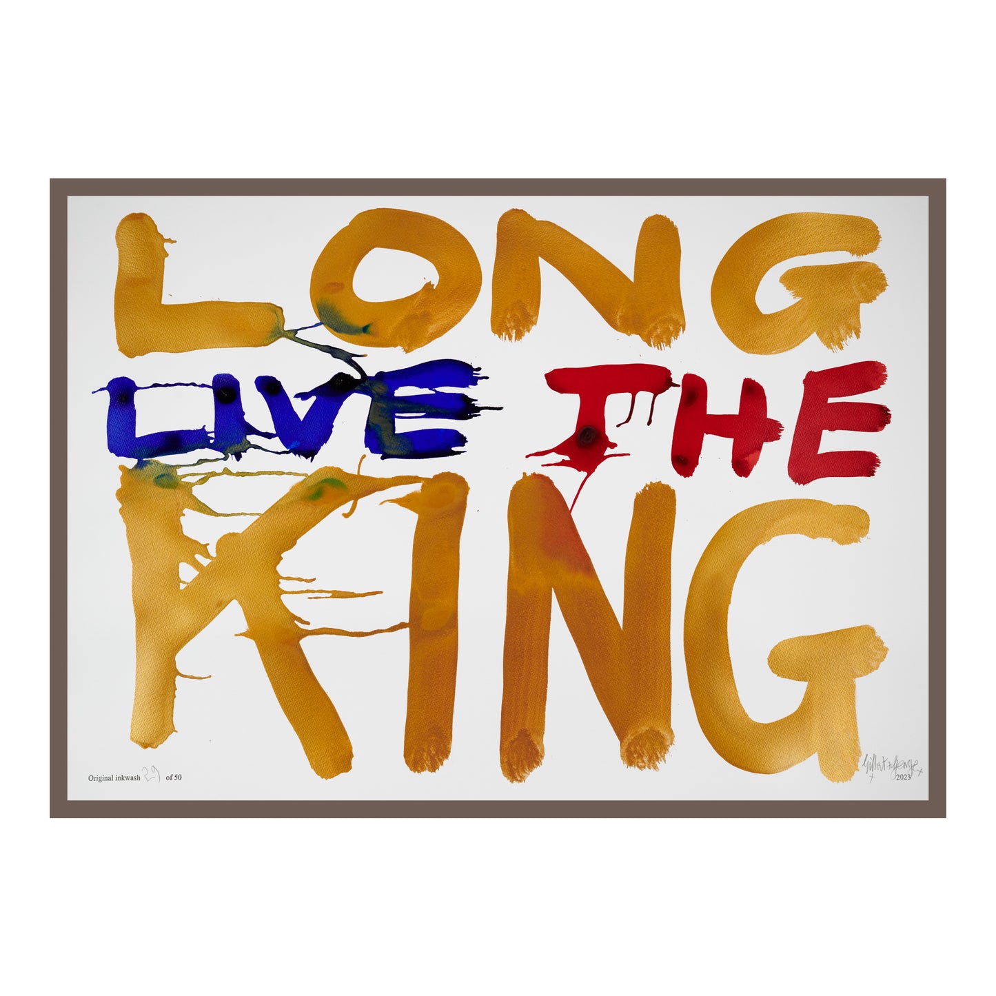 LONG LIVE THE KING (h)