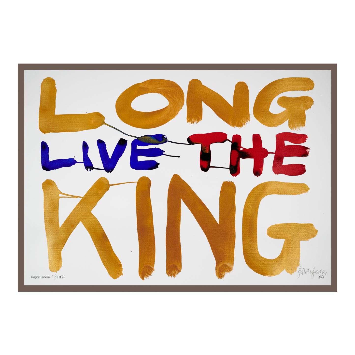 LONG LIVE THE KING (h)